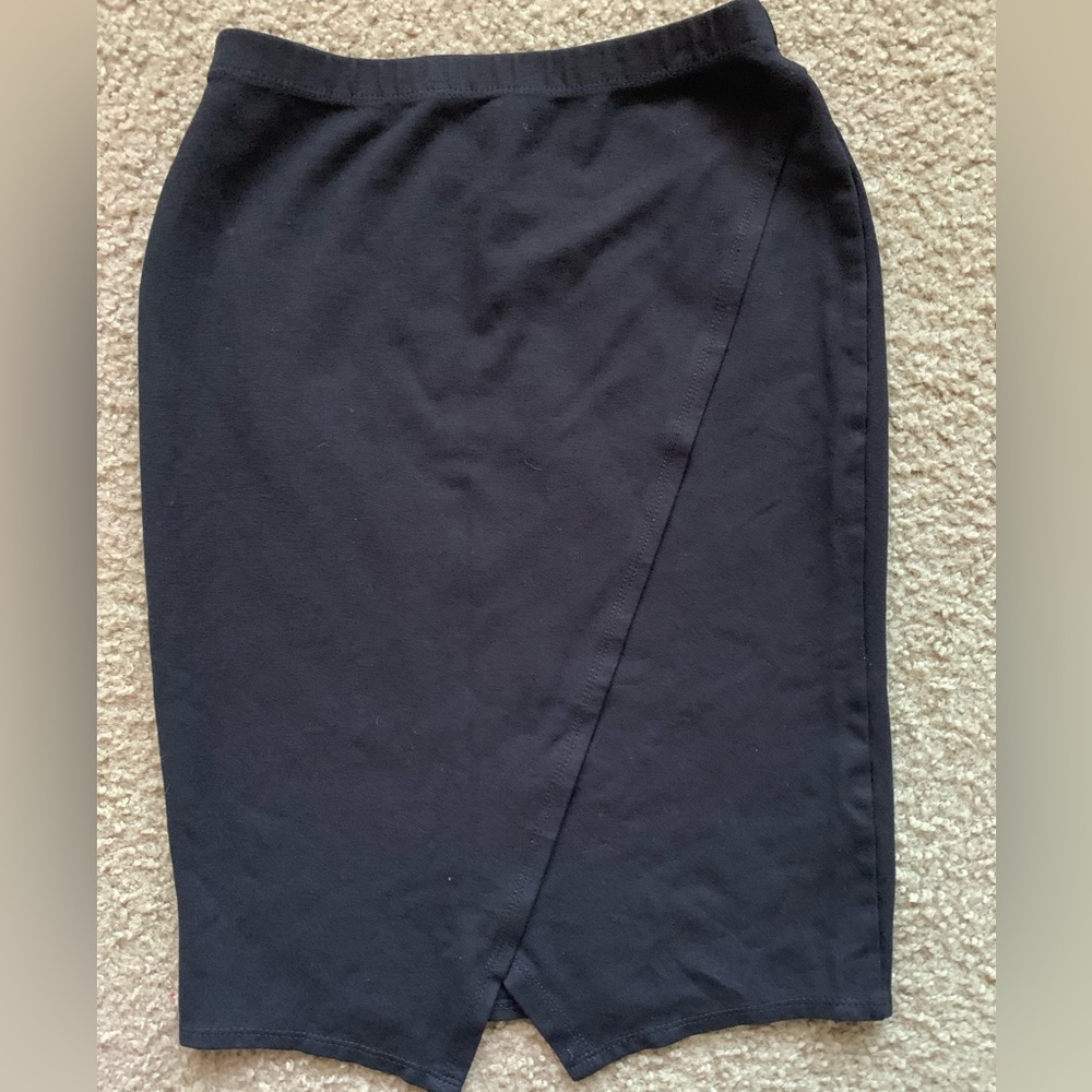 Double Take Black Pencil Skirt